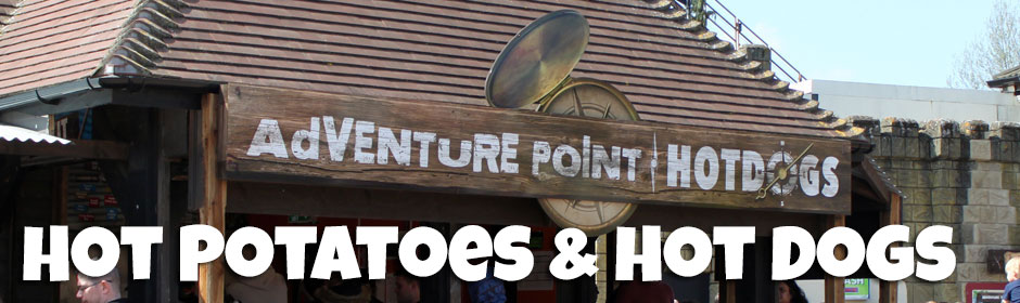 Adventure Point Hot Dogs Banner
