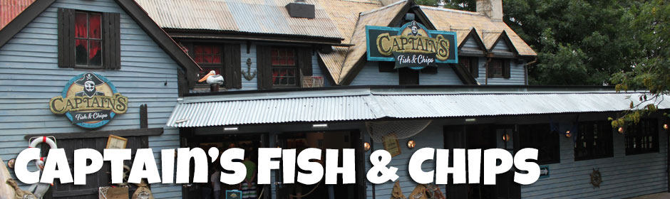 Captain's Fish & Chips Banner