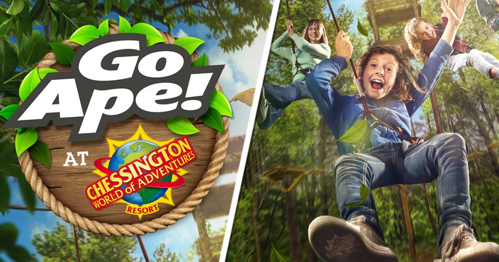 Go Ape At Chessington This Summer